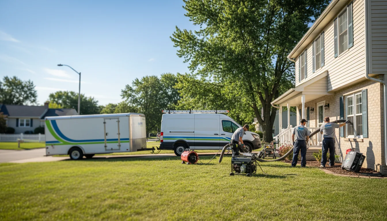 Flooded Basement Restoration And Cleanup With Repair in Barnes, KS near me